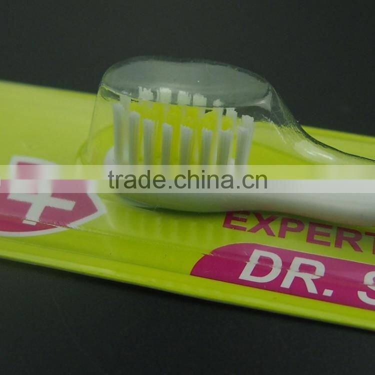 Home use soft nylon bristle small head children toothbrush