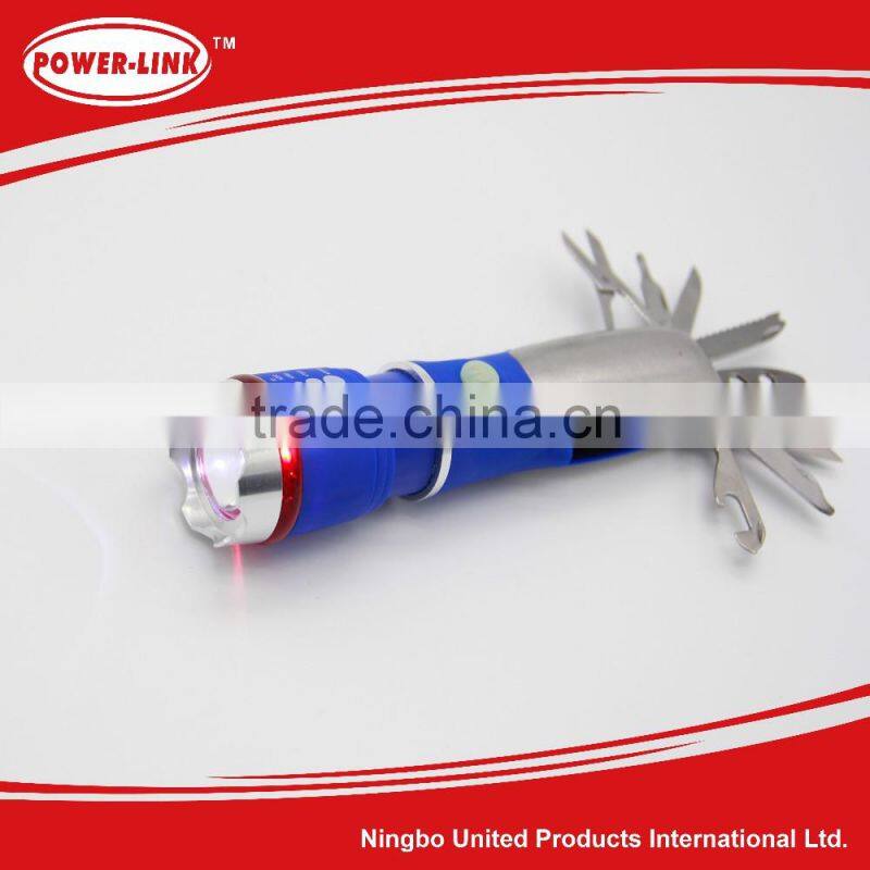 Multi-function Flashlight with Knife