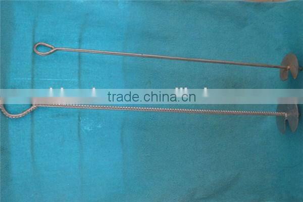 ground screw pole anchor
