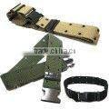 Tactical nylon army duty belt