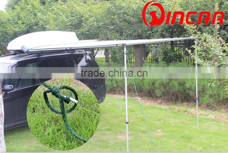 280G canvas waterproof 4WD 2*2.5m side awning from Ningbo Wincar