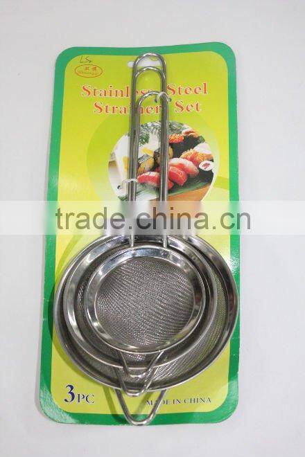different size stainless steel oil strainer