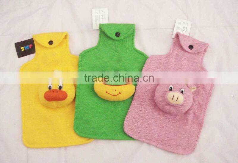 Cloth T-shirt design Cloth materil Hot water bottle cover factory cheap