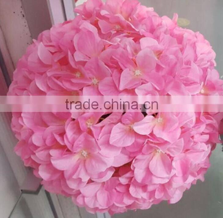Hanging Fabric Flower Ball 25CM hydrangea Ball