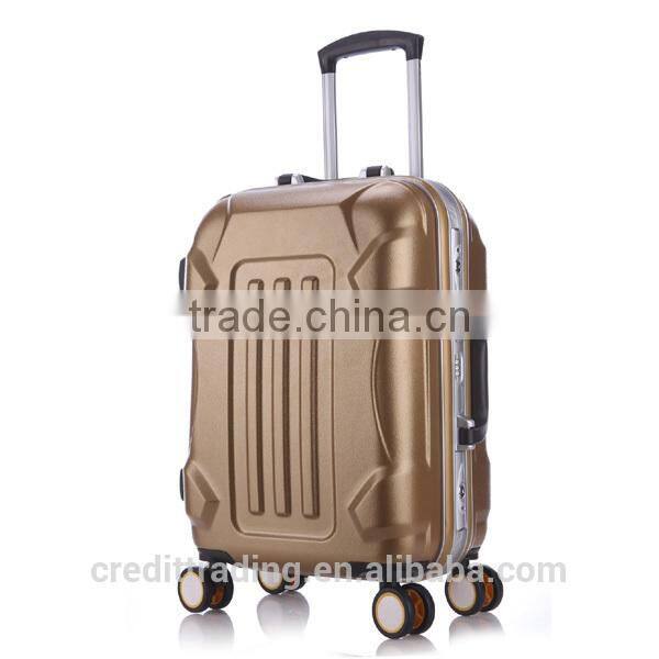 3pcs set hard shell luggage, abs trolley suitcase factory price