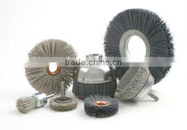 Silicon carbide Aluminum Diamond Covered abrasive nylon filament for abrasive brush making