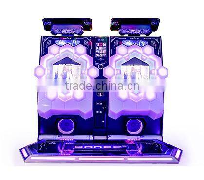 2017 Popularity of Dance Cube Amusement dancing game machine for sale