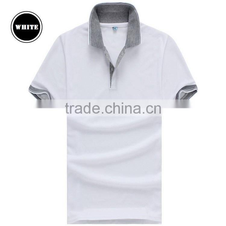 China manufacturer custom new design short sleeve man polo t-shirt
