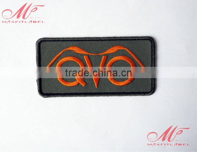 China excellent clothing badge woven fabric patch