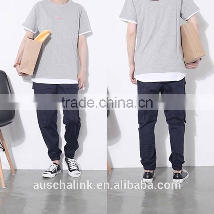 2017 popular outfit ladies stylish wholesale cargo pants customized