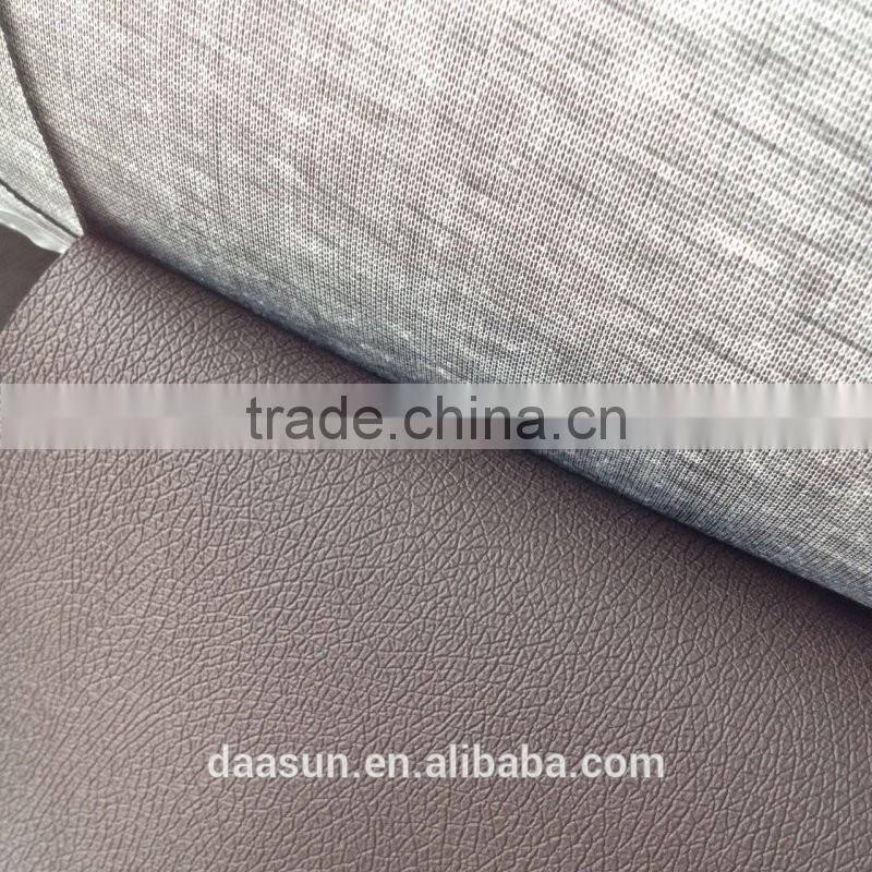 PVC artificial leather stock lot for sofa, furniture and bag