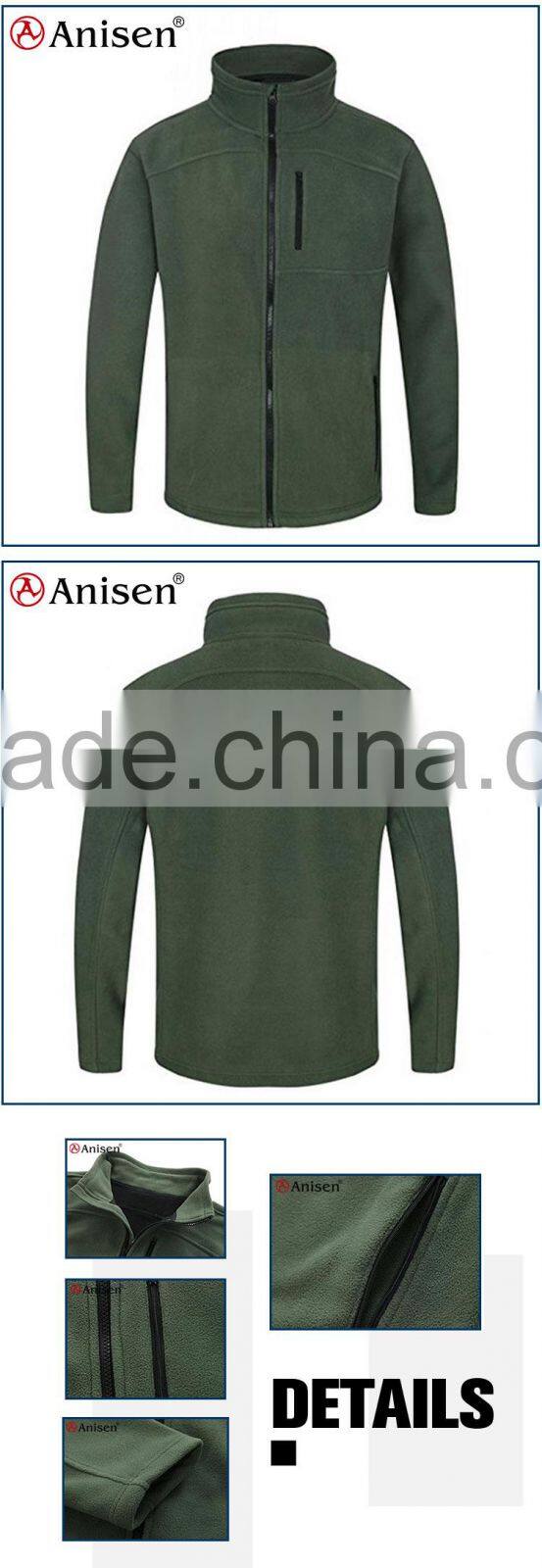 wholesale new design outdoor men's fleece jacket