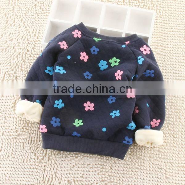 2016new designs fashion girls sweatshirts jacket without hood