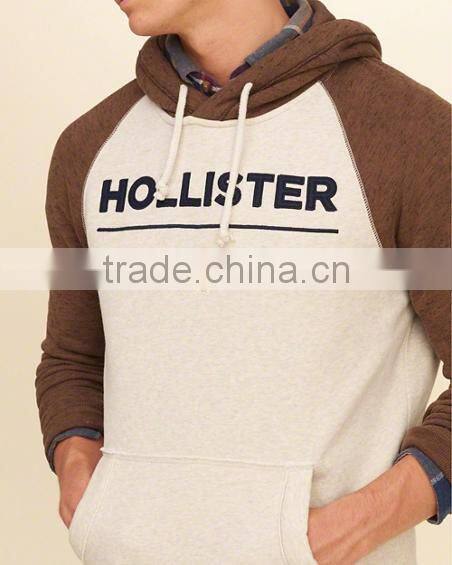 2016 High Quality Wholesale Custom Cotton Men gym sherpa fleece pullover Hoodies with custom logo
