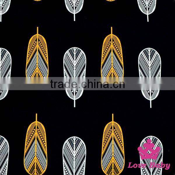 BL331-356 Lovebay Wholesale FAUX SUEDE Printed Tiger Fabric Suit Make Kinds Of Baby Clothing