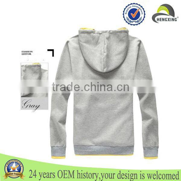 2015 New fashion spring & autumn cotton sweatshirt and hoodies for men