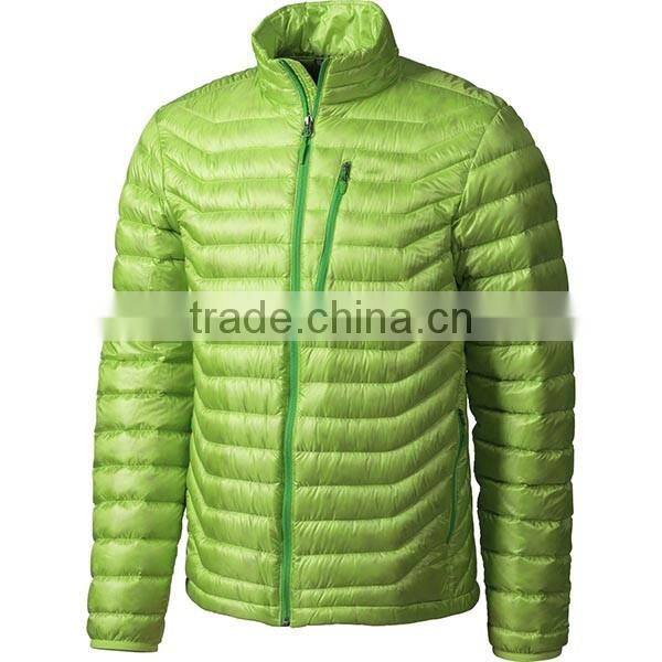 90% down 10% feather shiny ultralight down jacket for the winters