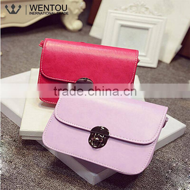 New Design Fashion Girls Leather Satchel