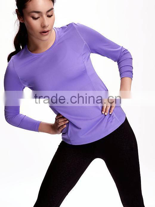 Ladies Super Fashion Wholesale Hot Sale Long Sleeve T-Shirt For Women