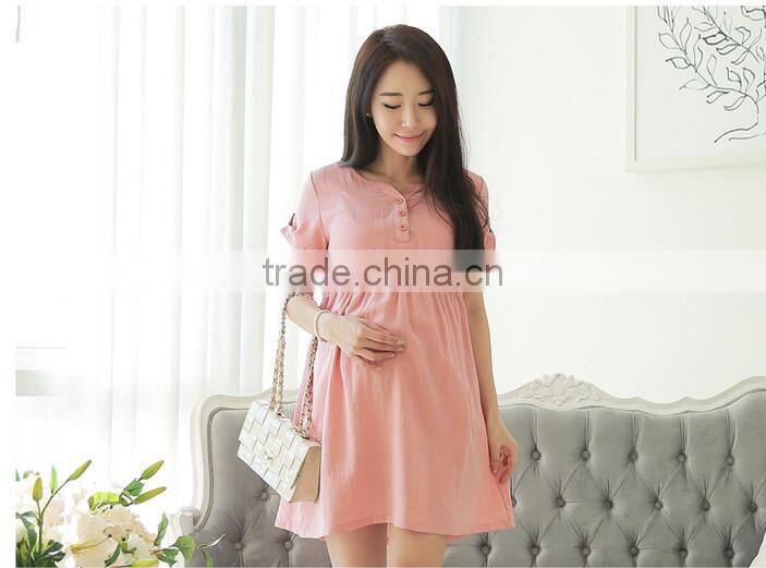 2015 summer maternity dress, pregnant dress, short sleeve dress