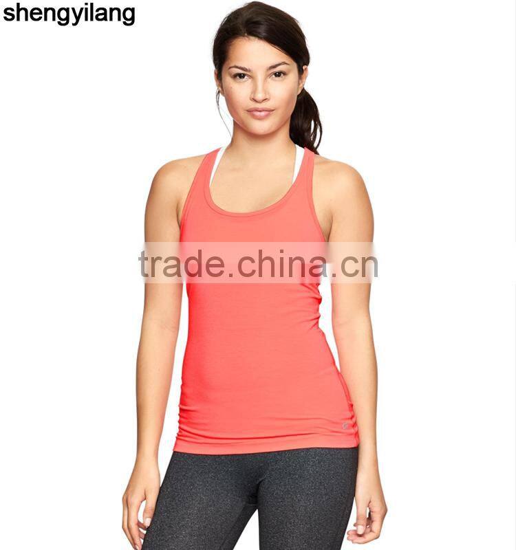 Fitness bodybuilding tank top Wholesale breathable and comfortable sports vest guangzhou clothing factory