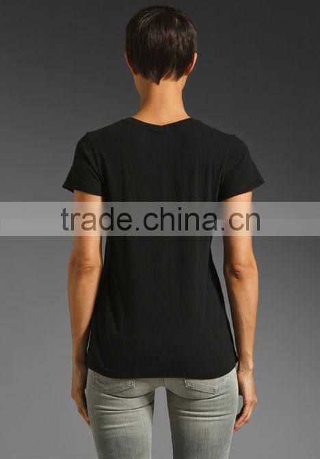 classic relaxed casual scoop neck skin fit t-shirts