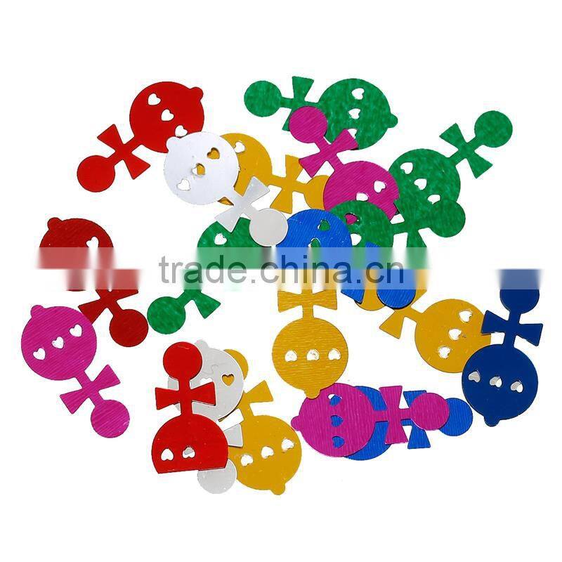 PVC Confetti Party Decoration Baby Shower Bell At Random