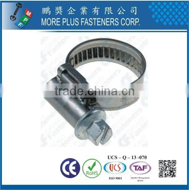 Made in Taiwan Carbon Steel Schlauchklemmen Heavy Torque European Style Hose Clamp