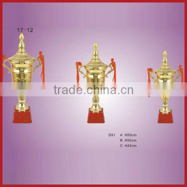 Factory Directly Selling metal trophy ,Plastic trophy