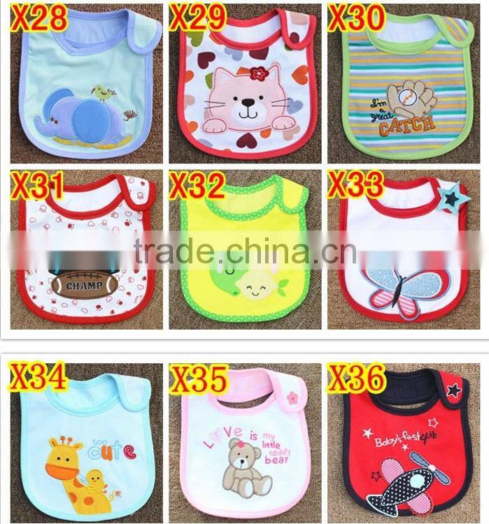 Wholesale in stock carters cotton baby bandana bibs M5040620