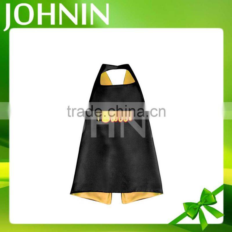 Promotion New Design 60x70cm Fashion Custom Cosplay Cape For Kids