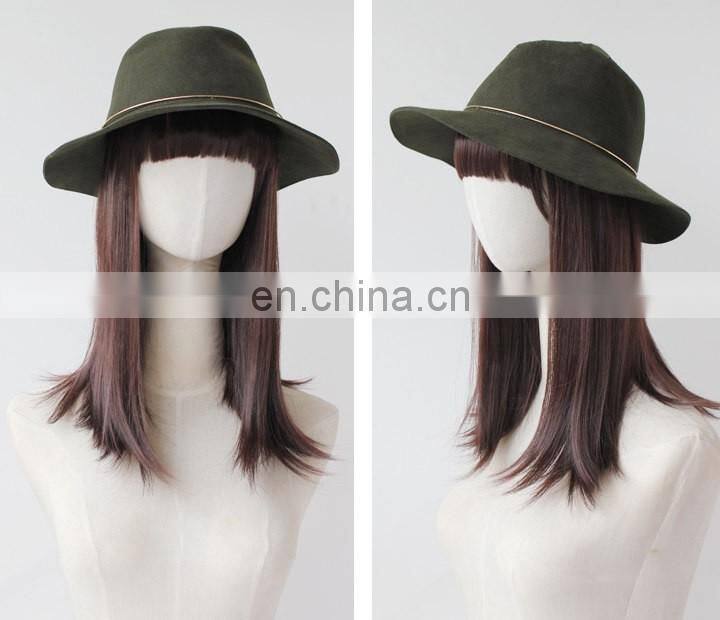 New Arrival Stylish Womens Popular Fedora Hat Wool