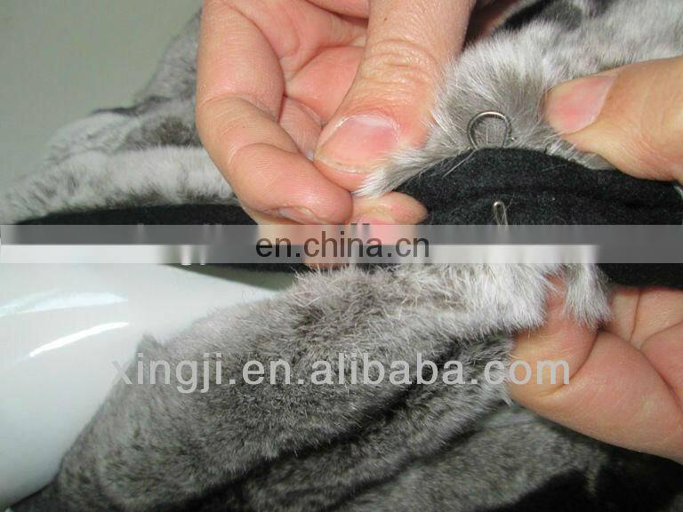 High Quality New Design Rex Rabbit Fur 100% Cheap Cashmere Scarf
