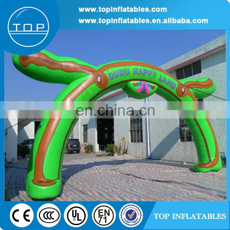 inflatable coconut tree arch for sale
