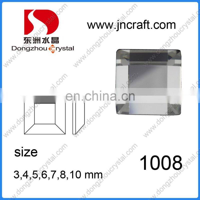 Wholesale Loose Crystal Garment Beads Mirror Glass Stone for Clothing Decoration