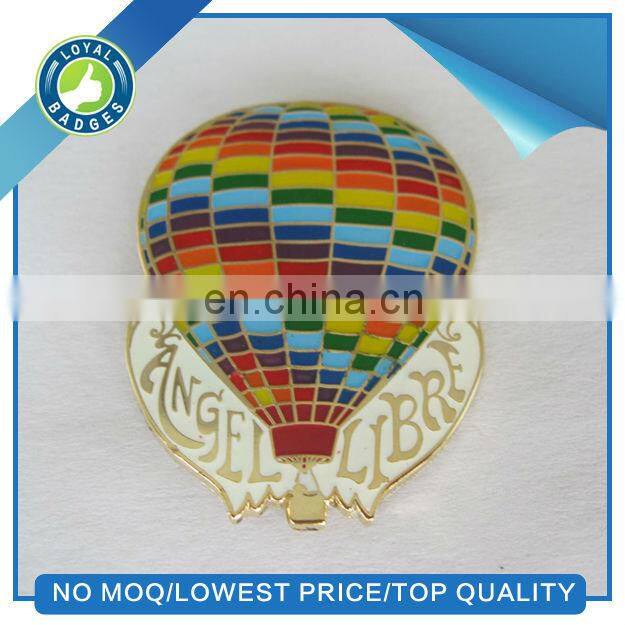 Customized antique silver car club pin badges