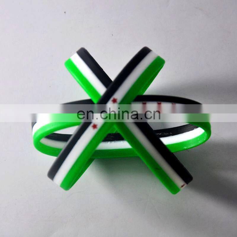 Alibaba China manufacture OEM design good promotional gifts fitness sports silicone bracelet