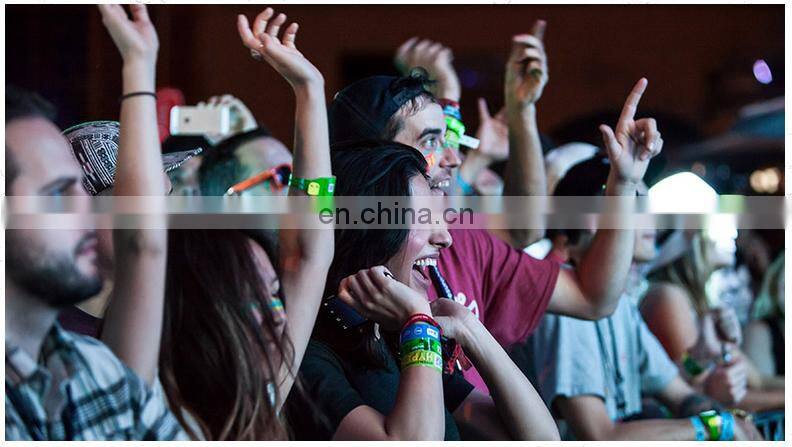 Hot sale Fabric 13.56mhz HF RFID Festival Wristbands