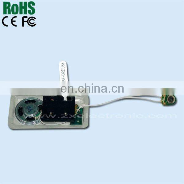 Waterproof sound chip for cloth or shoes