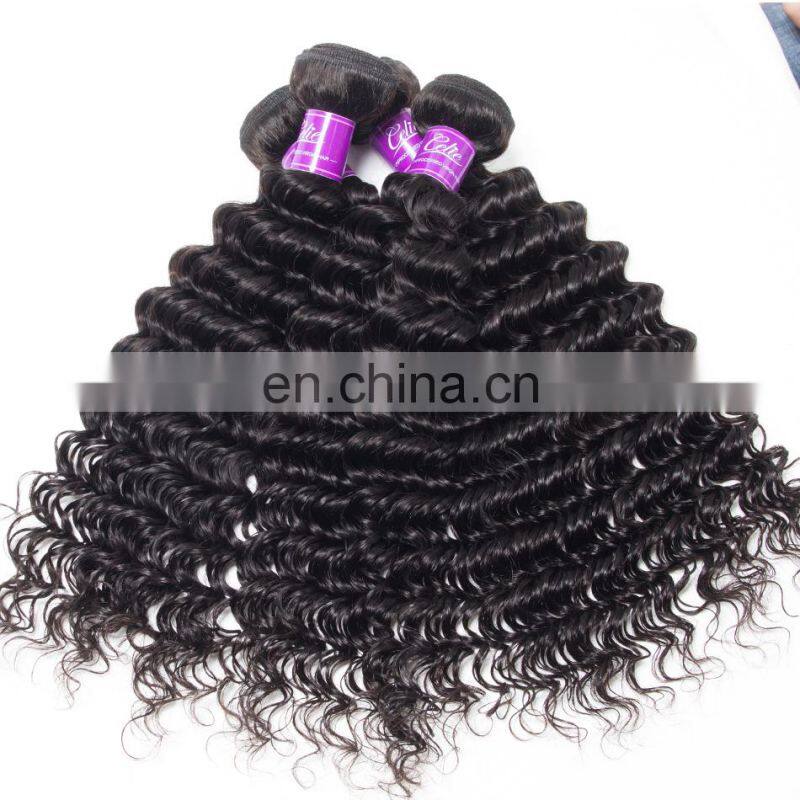 Virgin human hair extension