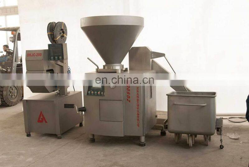greatwall shape electric sausage clipping machine