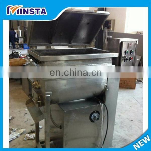 Stainless Steel Vacuum Chicken Meat Tumbler Machine|Meat Stuffing Mixing Equipment|Duck