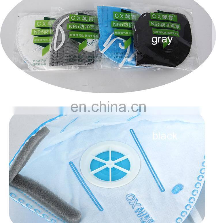 PM2.5 Disposable Non-woven Fabric Nose Mask  Half Dust Mask Respirator