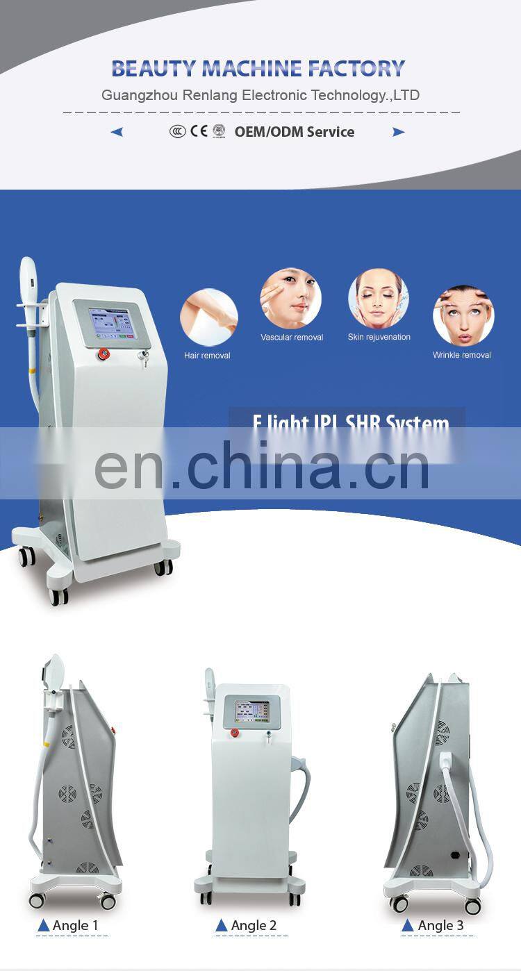 Professional IPL Hair Removal Laser SHR IPL Permanent Hair Removal Machine