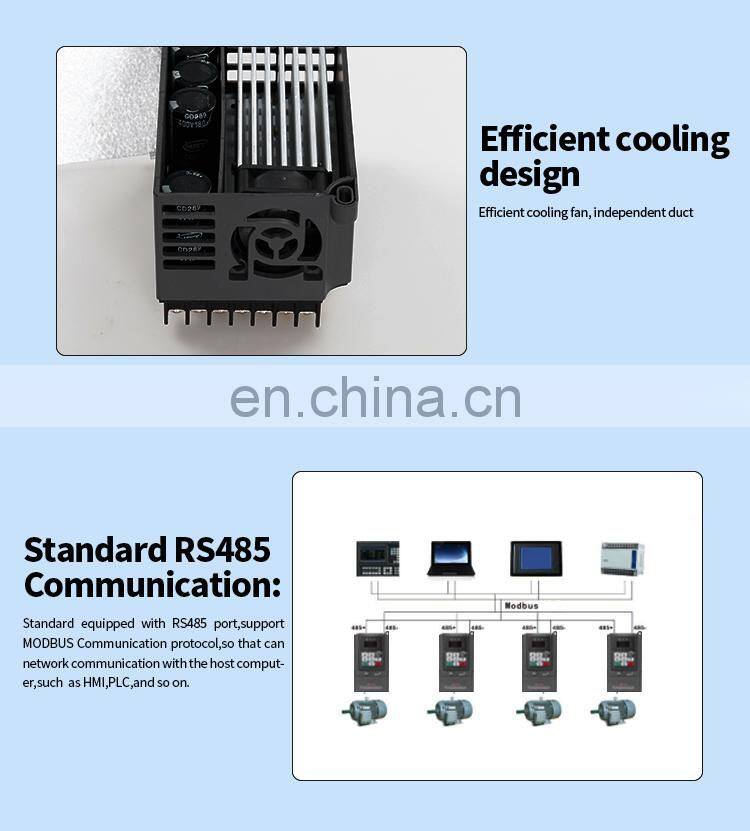 220v fan speed controller single 1hp /2hp ac small motor speed controller