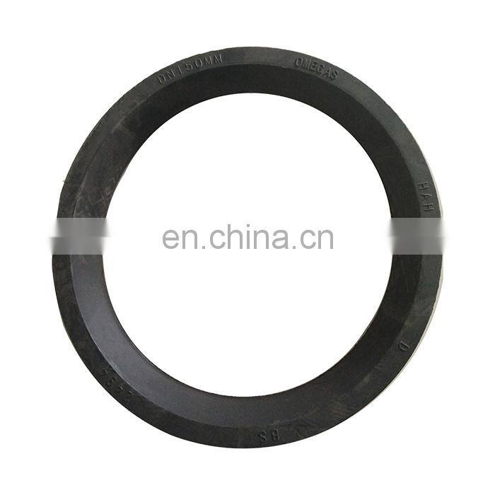 black gasket rubber seal for ductile iron tyton pipe