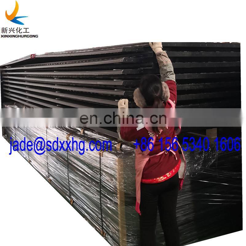 PE Mobile road mat /Oil Field Rig Mats/durable surface for drilling rigs