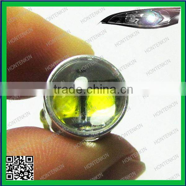 Car Auto 50W High Power LED Lights Bulb Amber BAY9S 50W