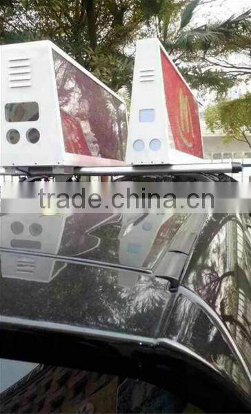 DC 9-36V P5 led car message moving scrolling sign display/led lighted sign taxi /acrylic led sign for taxi