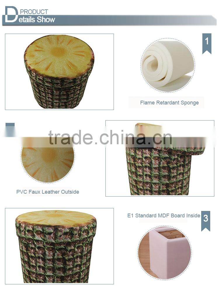 Store Stuff Printing Foldable Storage Ottoman